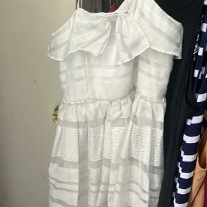 White Gr Dress